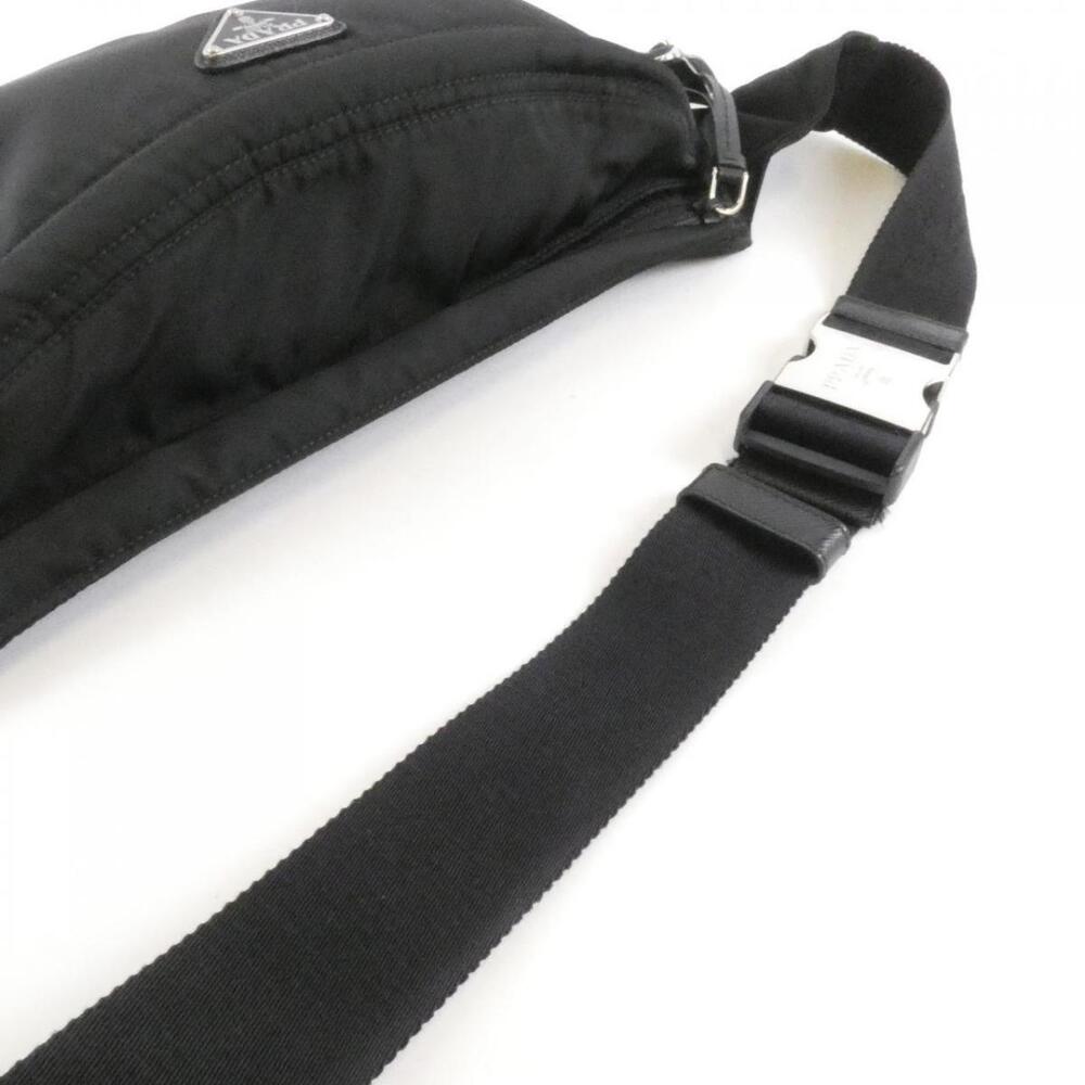 Prada Waist Crossbody Belt Body Tessuto Black Bag - Picture 5 of 7